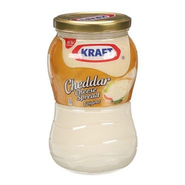 Kraft Cheddar Cheese Spread 870Gm, 6 Pieces Per Carton